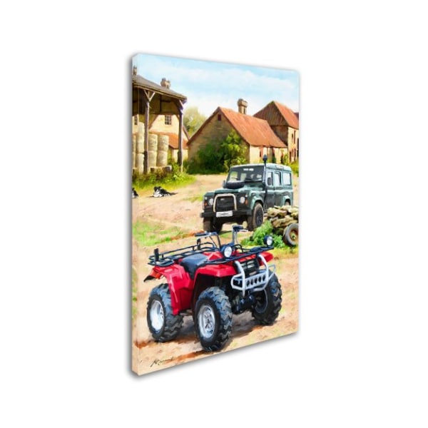 The Macneil Studio 'Quad Bike' Canvas Art,30x47